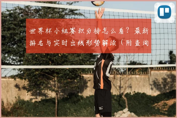 世界杯小组赛积分榜怎么看？最新排名与实时出线形势解读（附查询方法）